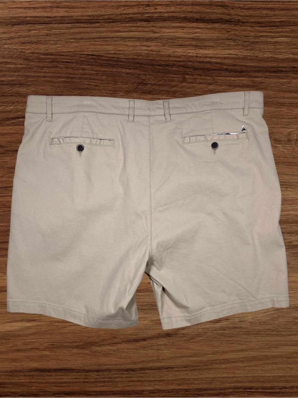Tailor Vintage Men’s Greenwich Reg. Fit Summer Khaki Shorts. Size 44 - Picture 2 of 14